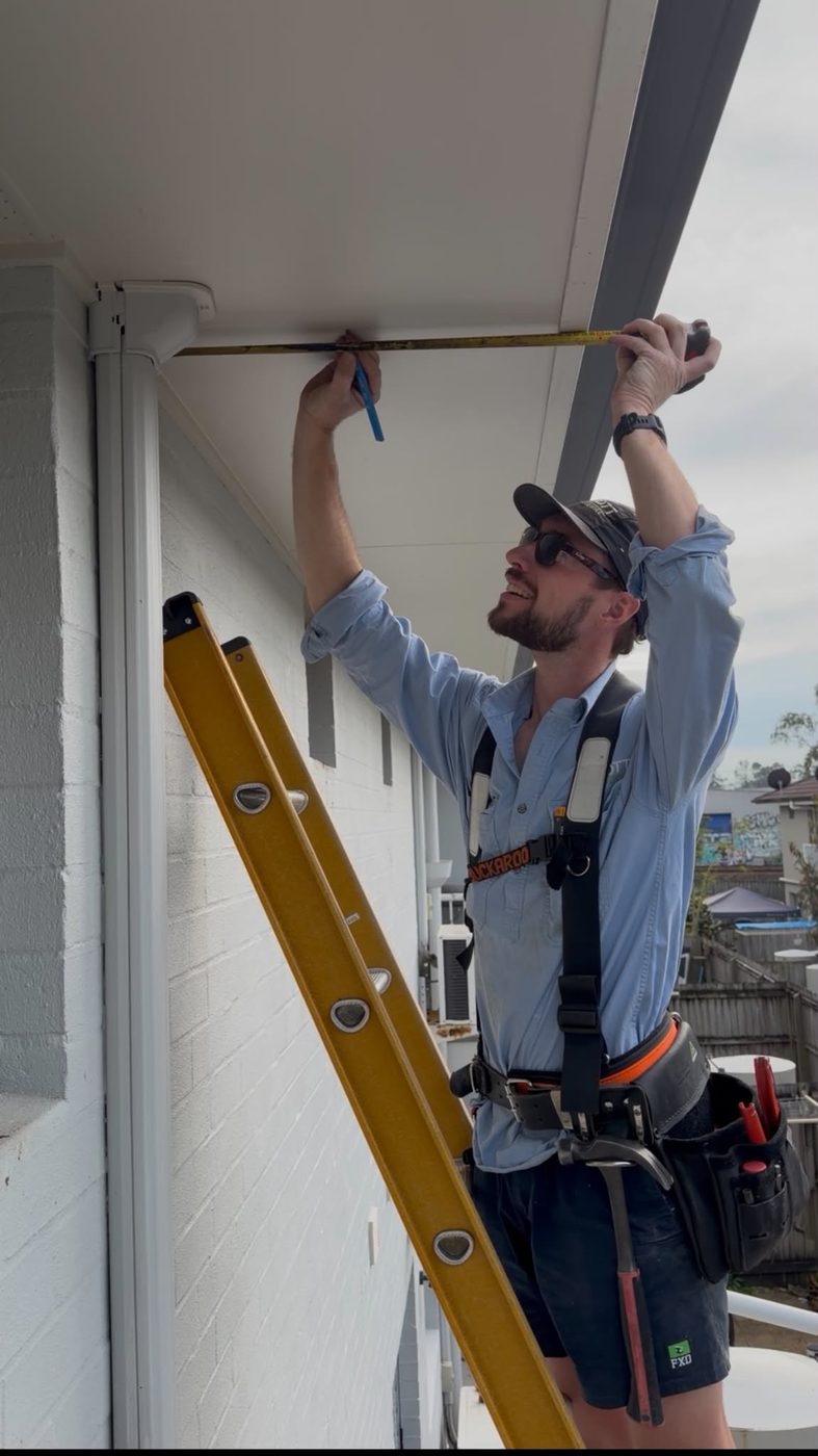 On the tools — Jacob, licensed electrician — J Scott Electrical, Brisbane Southside