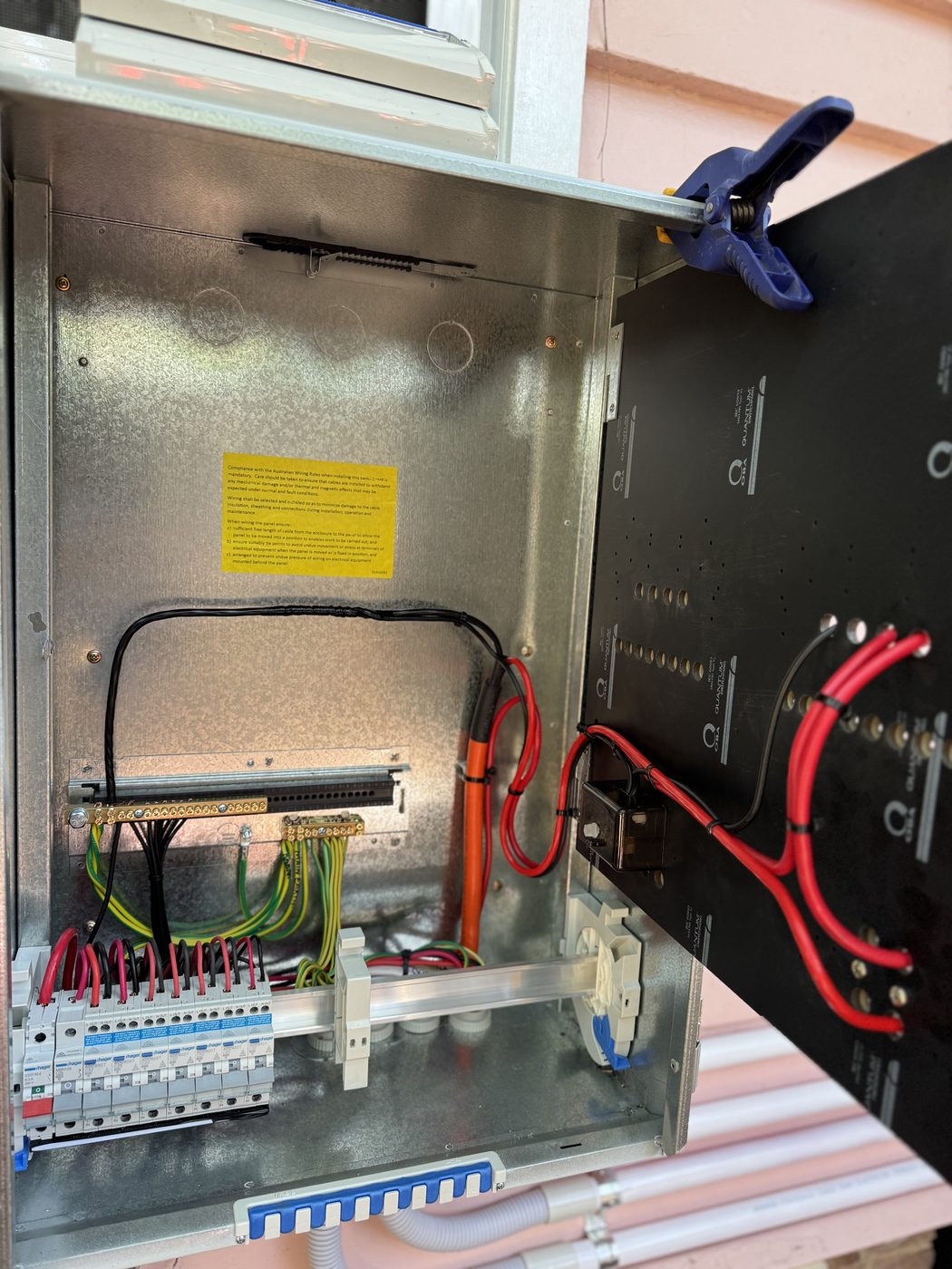 Switchboard rewire & tidy-up — J Scott Electrical, Brisbane Southside
